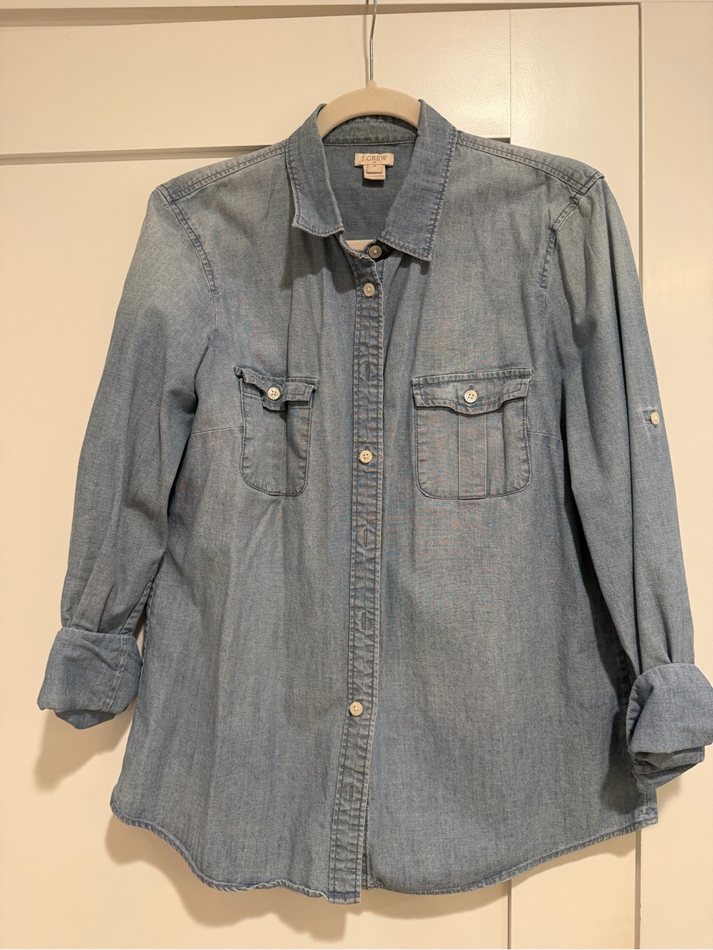 I. Crew Chambray Button Up